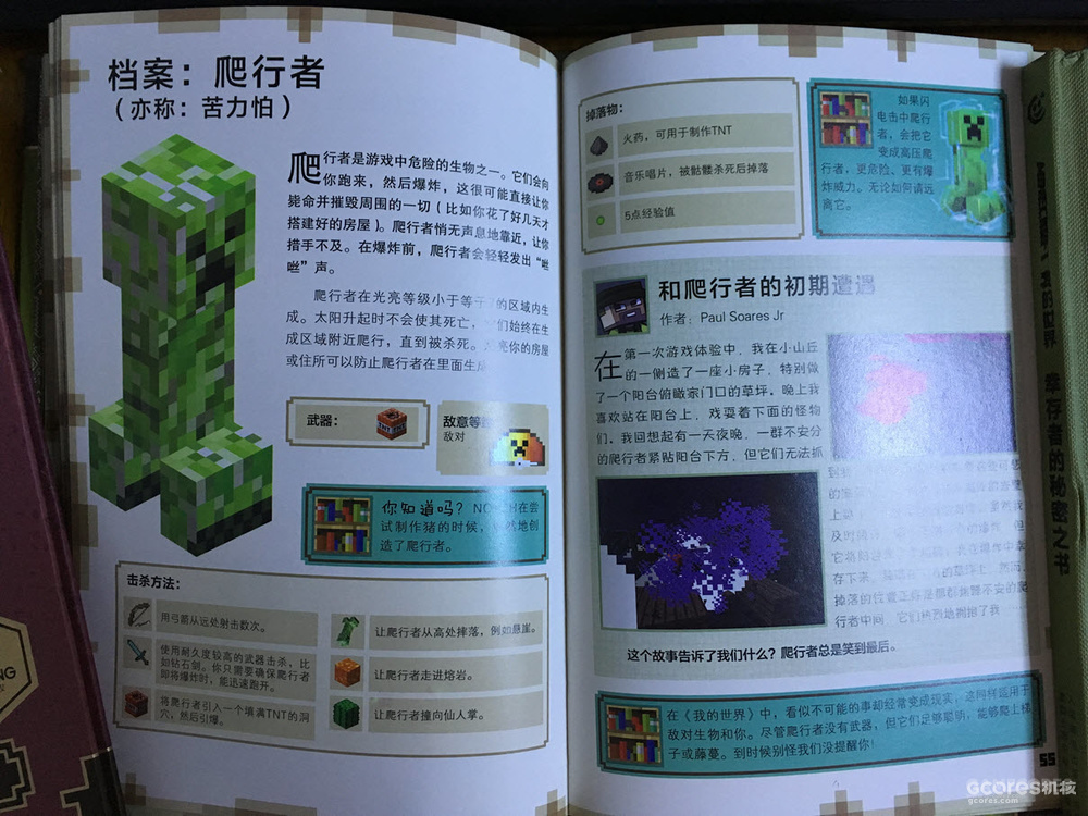 Minecraft 我的世界 中文实体书购买简引 机核gcores