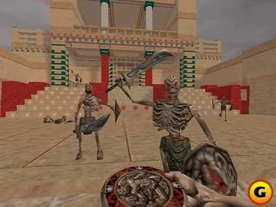 应用3D加速后的效果图（1998）
