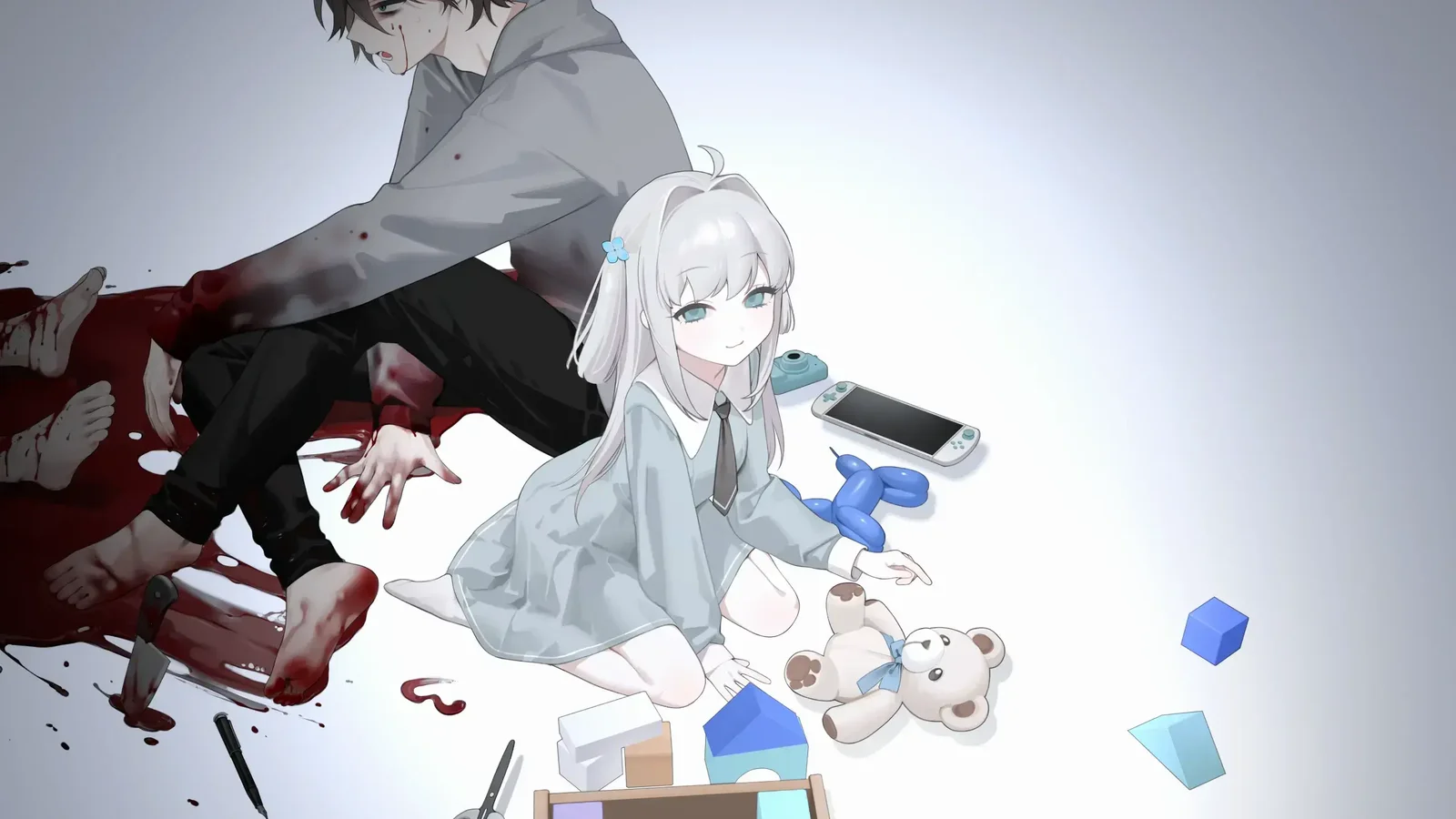 《主播女孩重度依赖》剧作家Nyalra新作《妹妹、他人、妄想症》正式公布