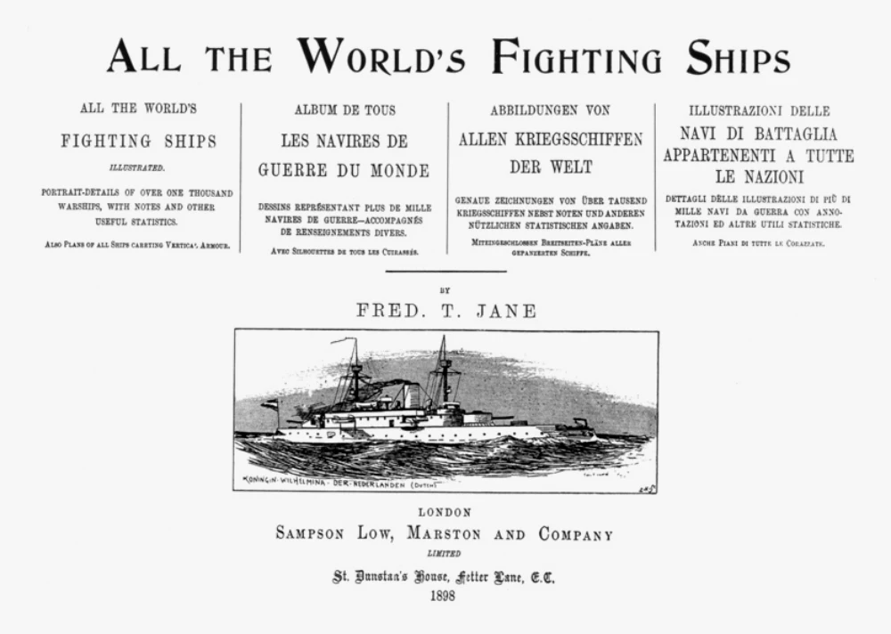 1898年第一版书籍标题页