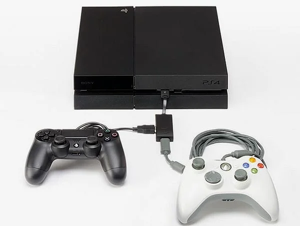 Xbox 360手柄接入示意