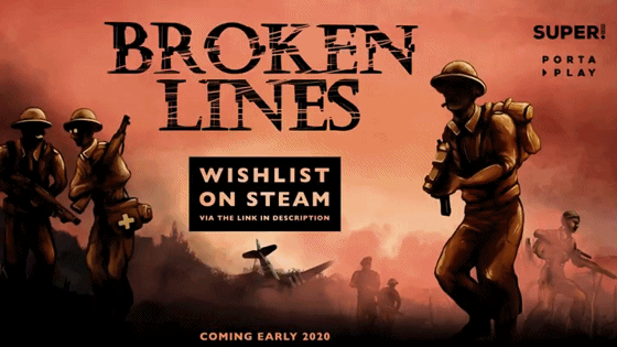 战士回家：二战题材战术RPG《Broken Lines》将于近期推出