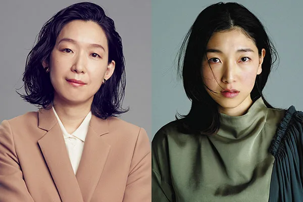 左：江口德子，右：安藤樱