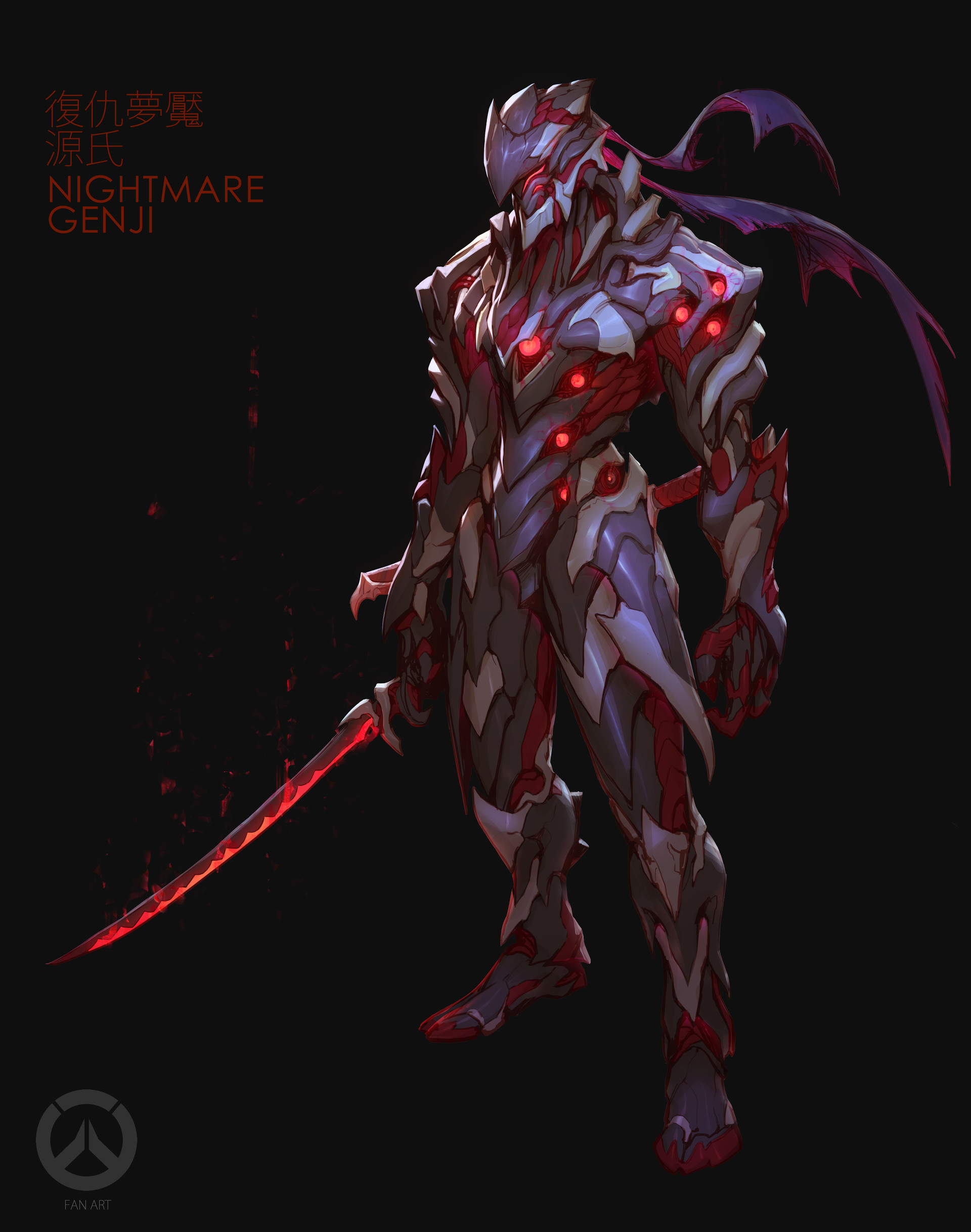 这位艺术家笔下的机械/装甲武士,几乎能涵盖你所有的刻板印象