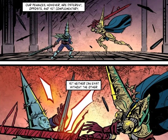 主角和克萊莎第一次交鋒