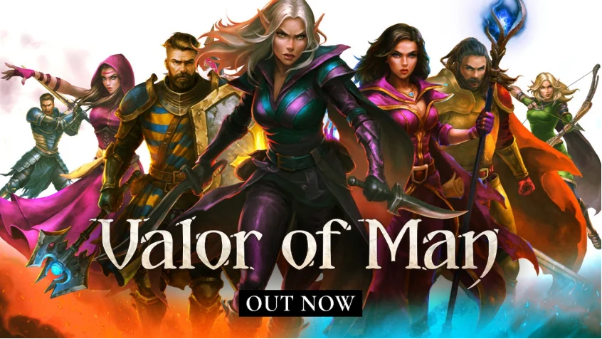 CRPG+回合制策略战术回合游戏《凡人之勇Valor of Man》现已登陆PC端！