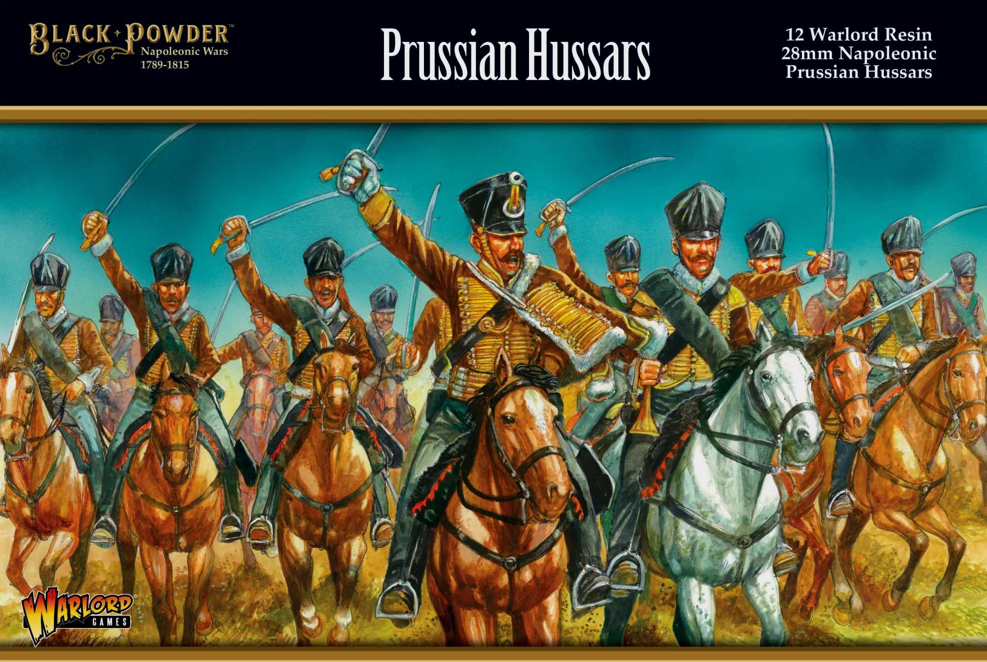 冲击敌人的普鲁士骠骑兵，在耶拿之战中，普鲁士骑兵的冲击被认为是勇猛，但是无效的