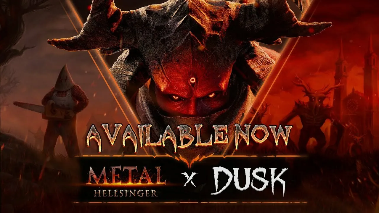 《重金属：地狱歌手》现已推出《DUSK》联动，特惠捆绑包同步发售
