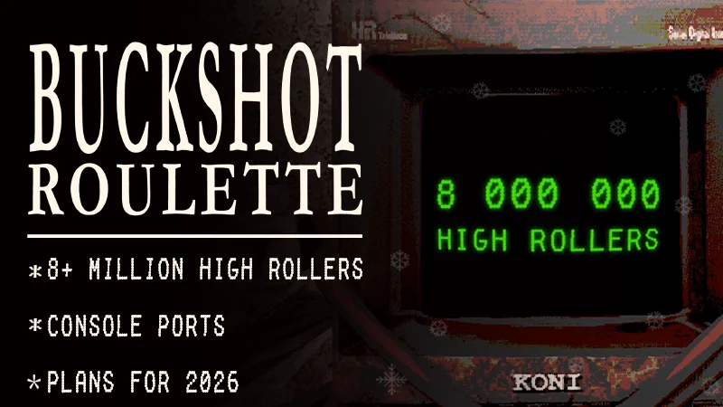 《恶魔轮盘》销量突破800万，主机版将于26年发售