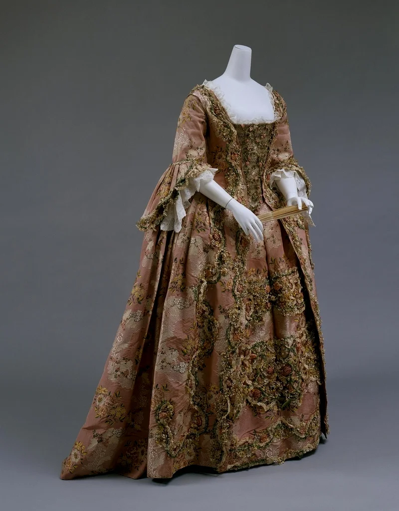 Robe à la Française, 1750-1770 (MET)