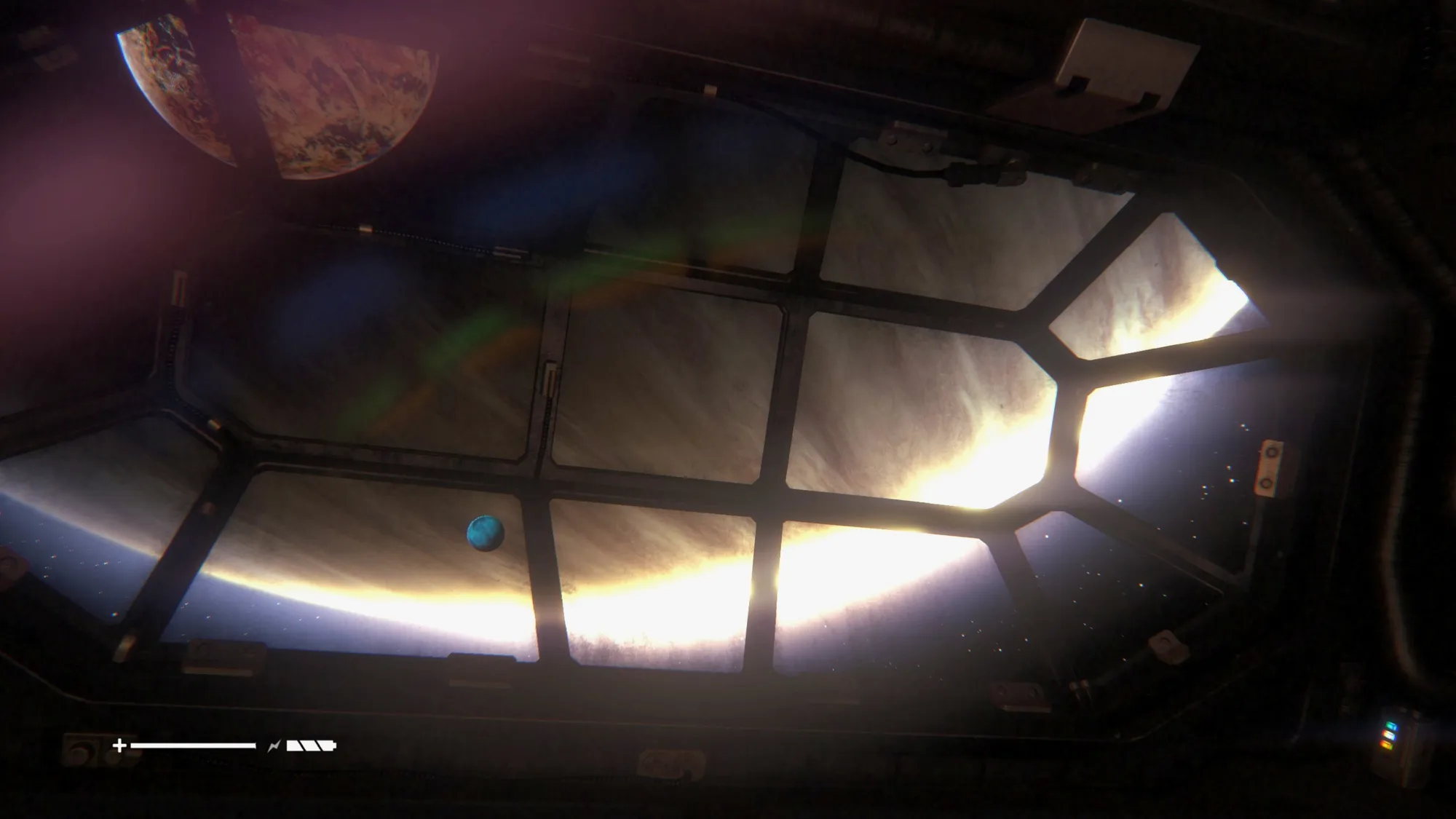 空间站同众多天然卫星一样围绕气态巨行星KG-348运行