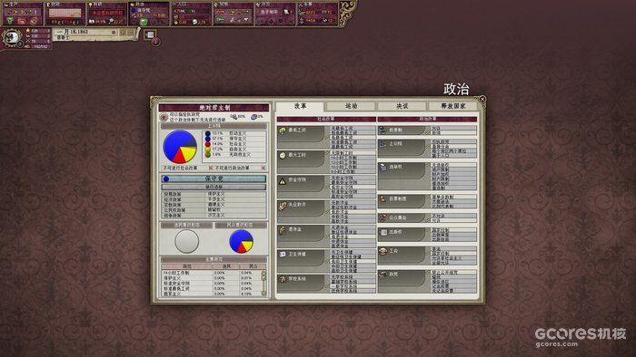 游戏中的政治改革页面