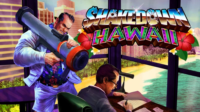 “像素风GTA”《Shakedown: Hawaii》将于8月在Steam推出