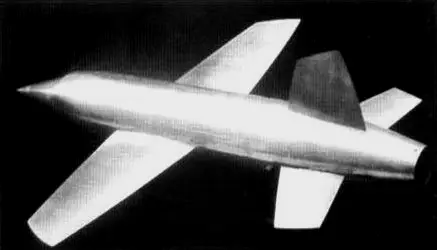 迈尔斯M.52的测试模型