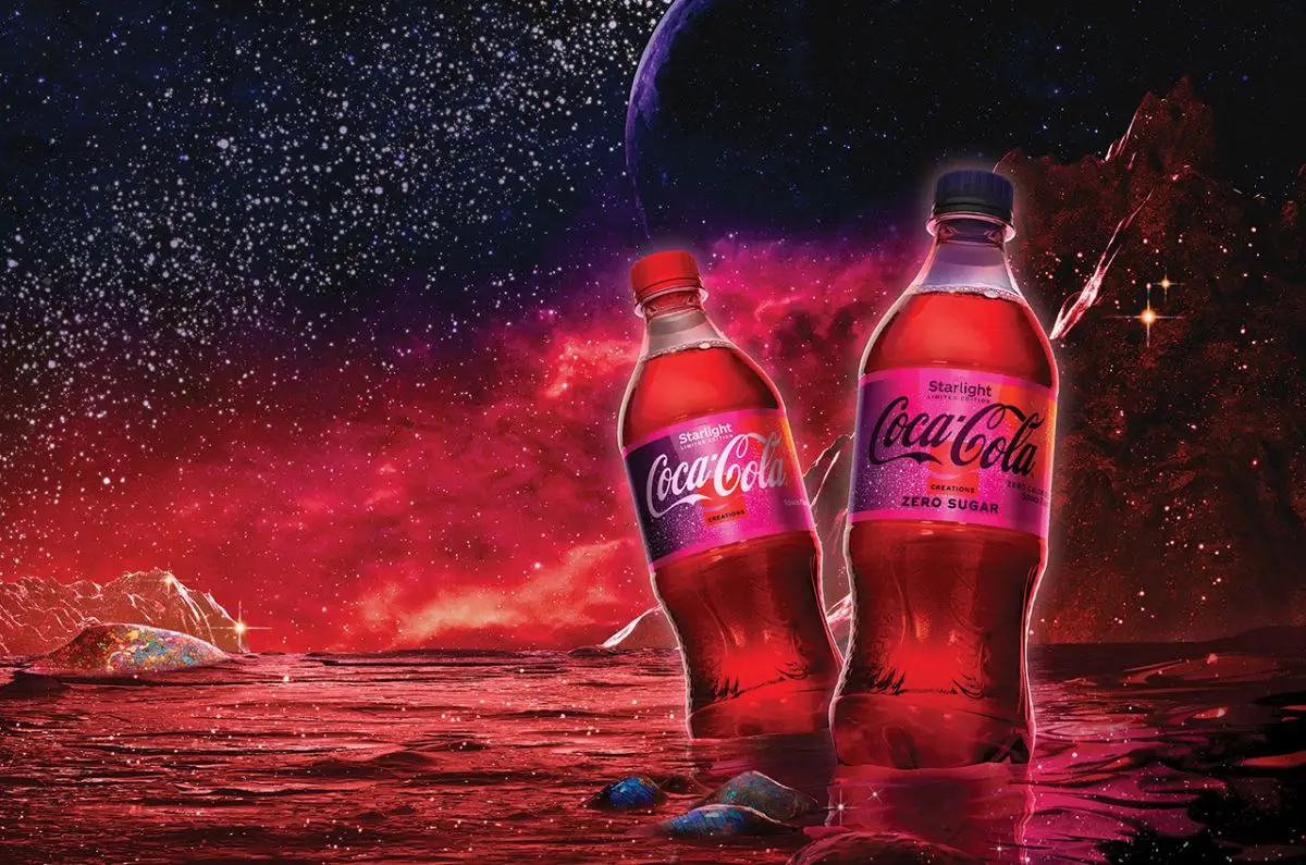 到底啥味？可口可乐推出太空科幻口味“星光”