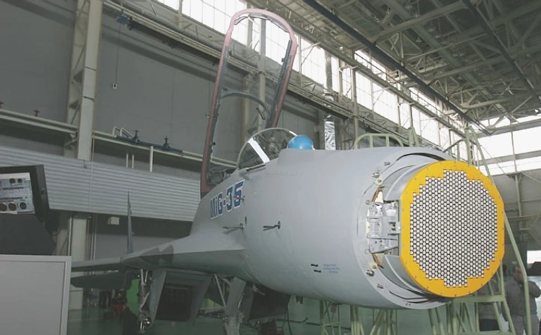 米格-35的AESA雷达，俄罗斯第一款AESA机载雷达
