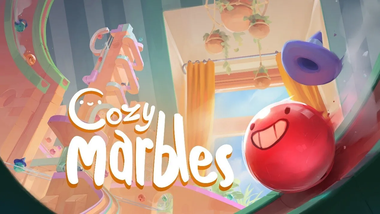 弹珠轨道模拟游戏《Cozy Marbles》将于2026年发售