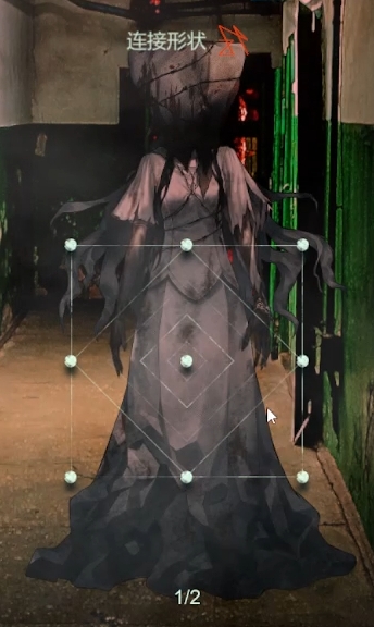 大立秋的鬼怪形象，怎麼看都像典型歐式女鬼，只是裙子沒有那麼多蕾絲邊