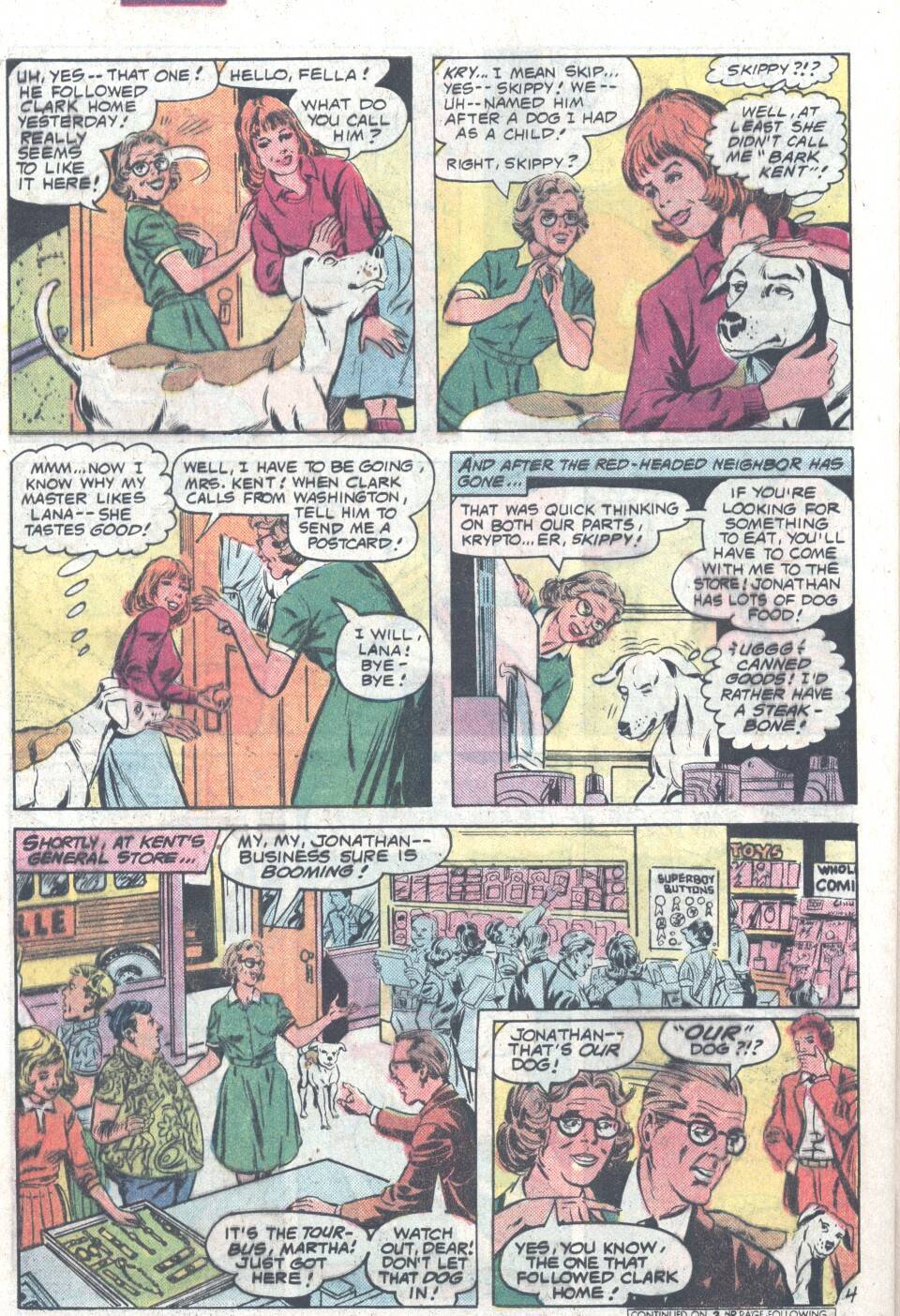 Skippy?!好吧，至少她没把我称为“汪汪肯特”