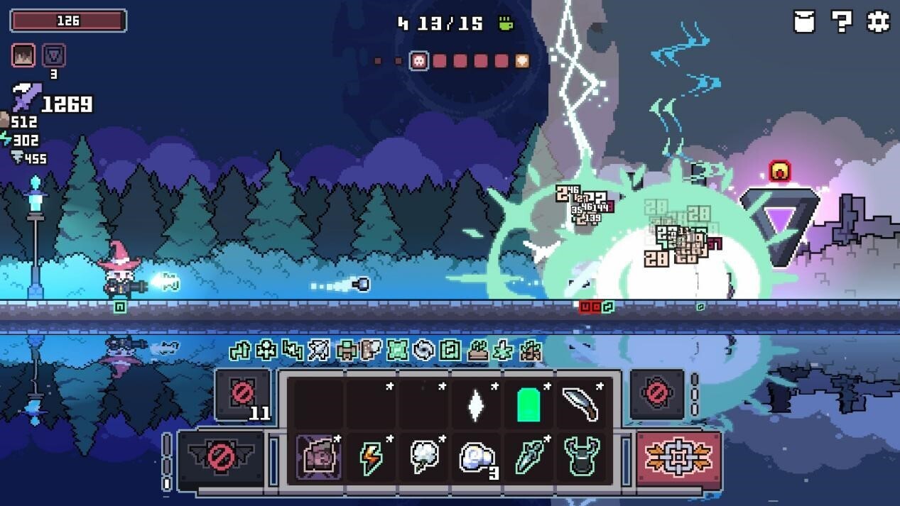 杀时间像素休闲肉鸽《奥术扳机》11月13日发售