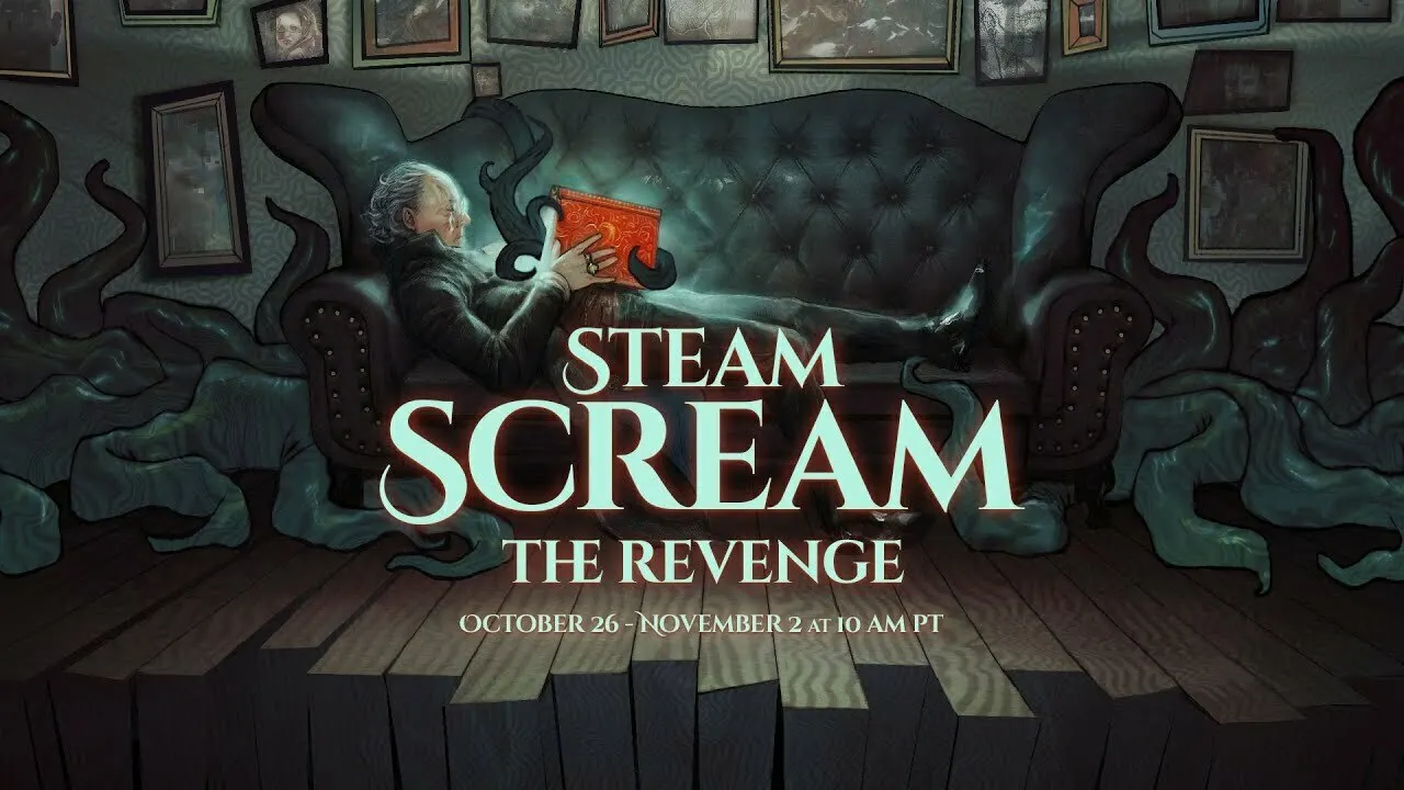 Steam尖叫游戏节现已隆重开幕，万圣贴纸免费领