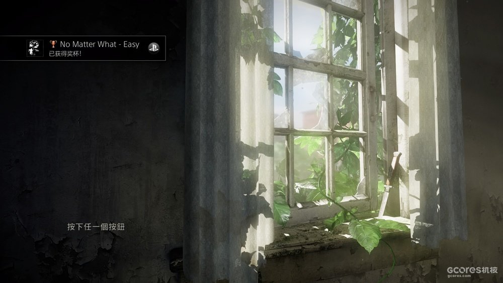 不特别注意奖杯条件的话,TLOU一周目通关后只会有5%左右的完成率