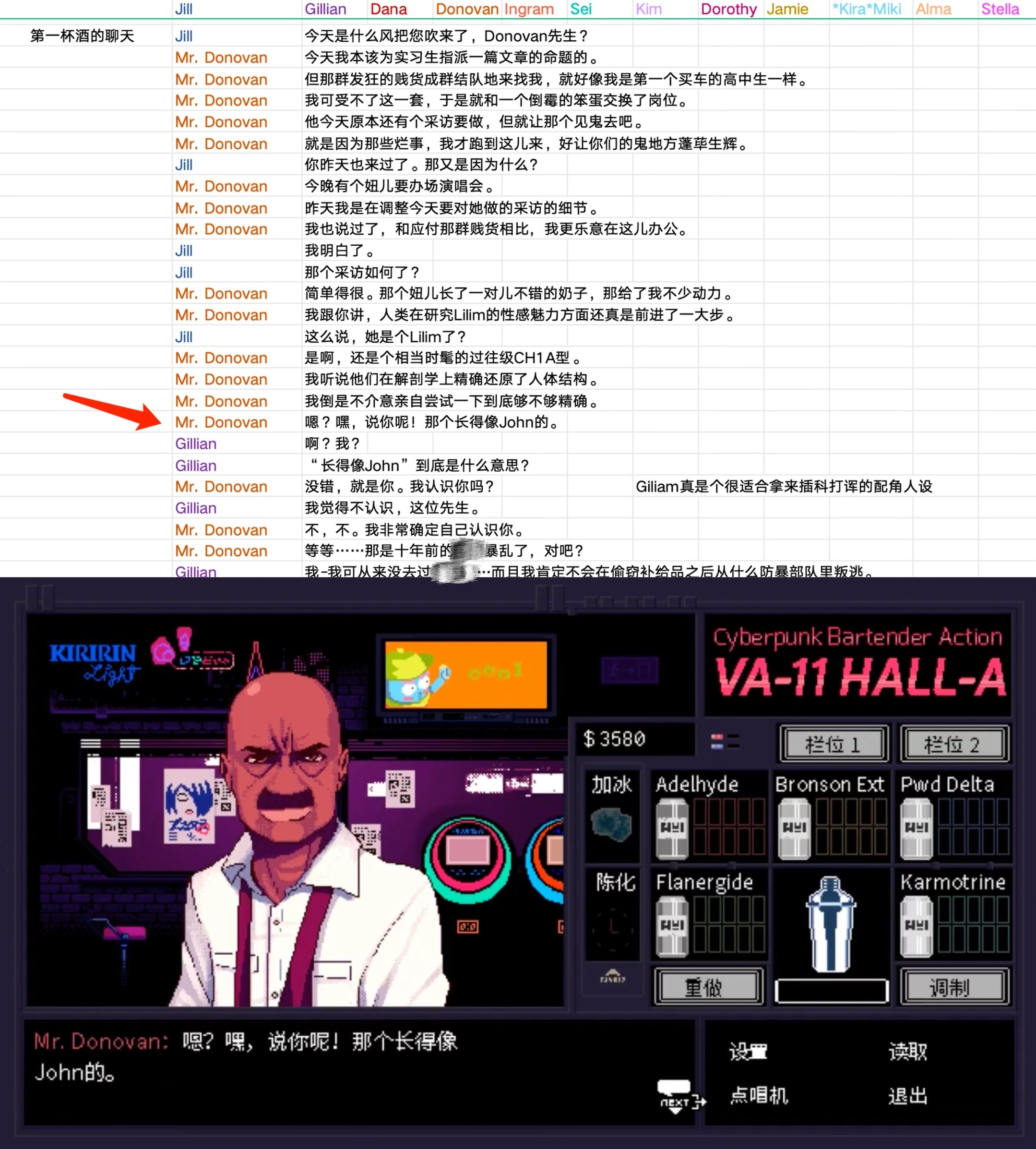 “你長得像個欠我一杯的傢伙。”