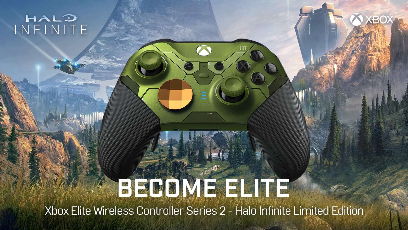 国行版Xbox《光环：无限》精英无线控制器二代将于11月15日正式发售