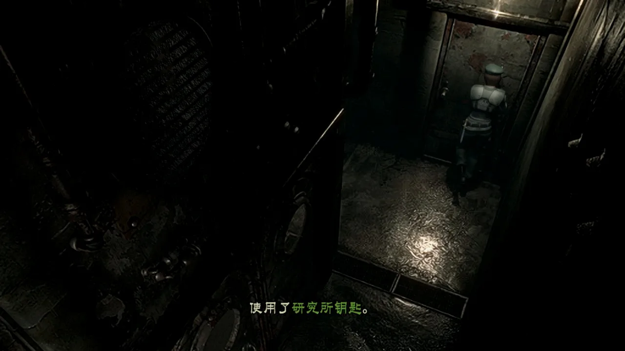 继续开门。至此已经没有需要钥匙解锁的门了。关克里斯的牢房需要MO碟解锁。