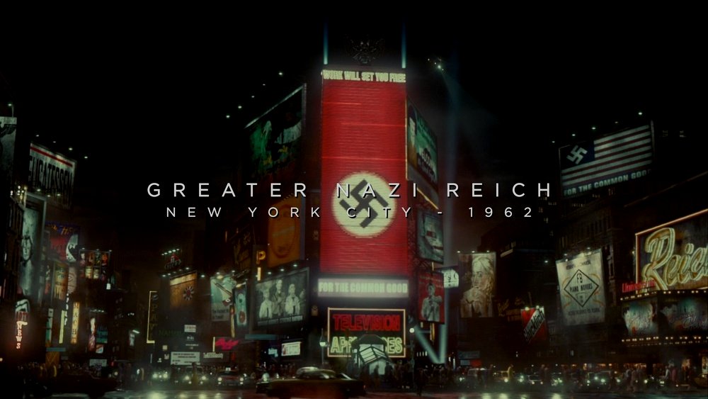 纳粹控制下的纽约时代广场