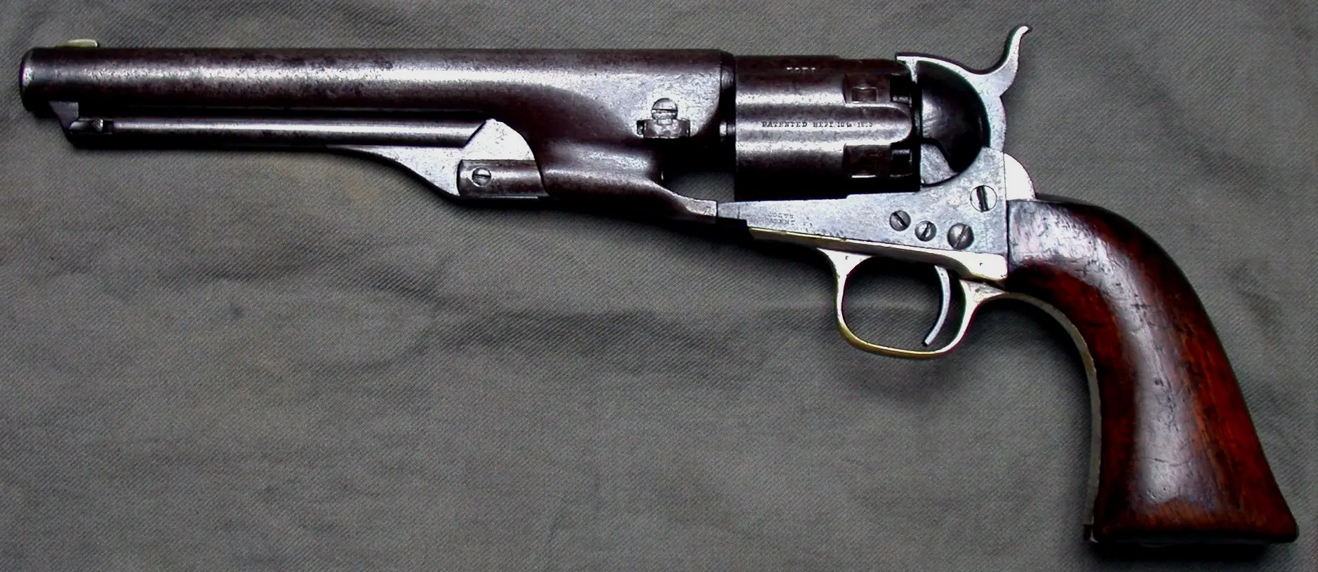 柯尔特1860转轮枪