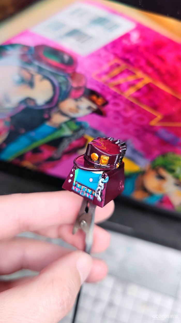 涂一个JOJOmagazine封面色 
伪电镀,锃光瓦亮