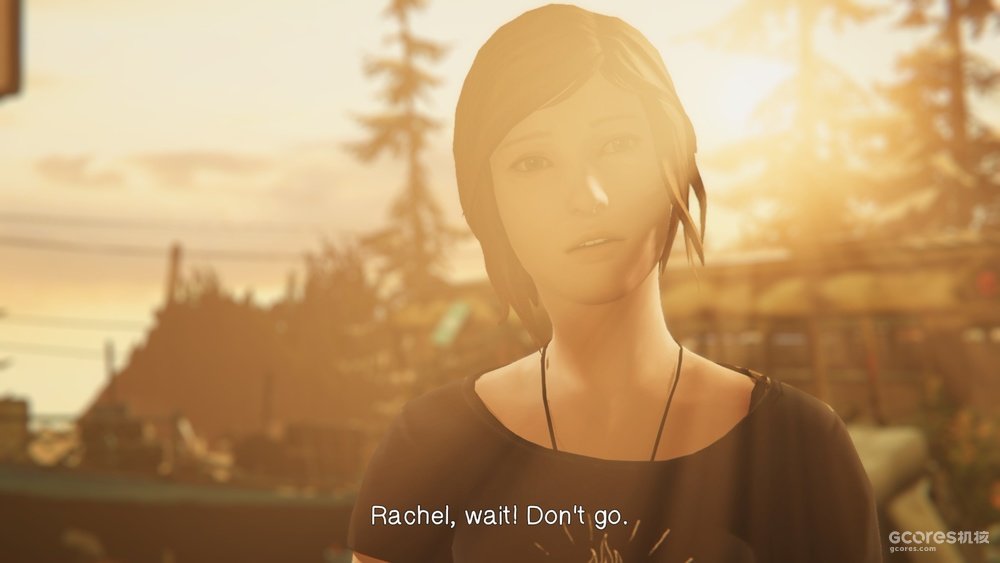 她确实没有走,因为她最后就是在这里被.......