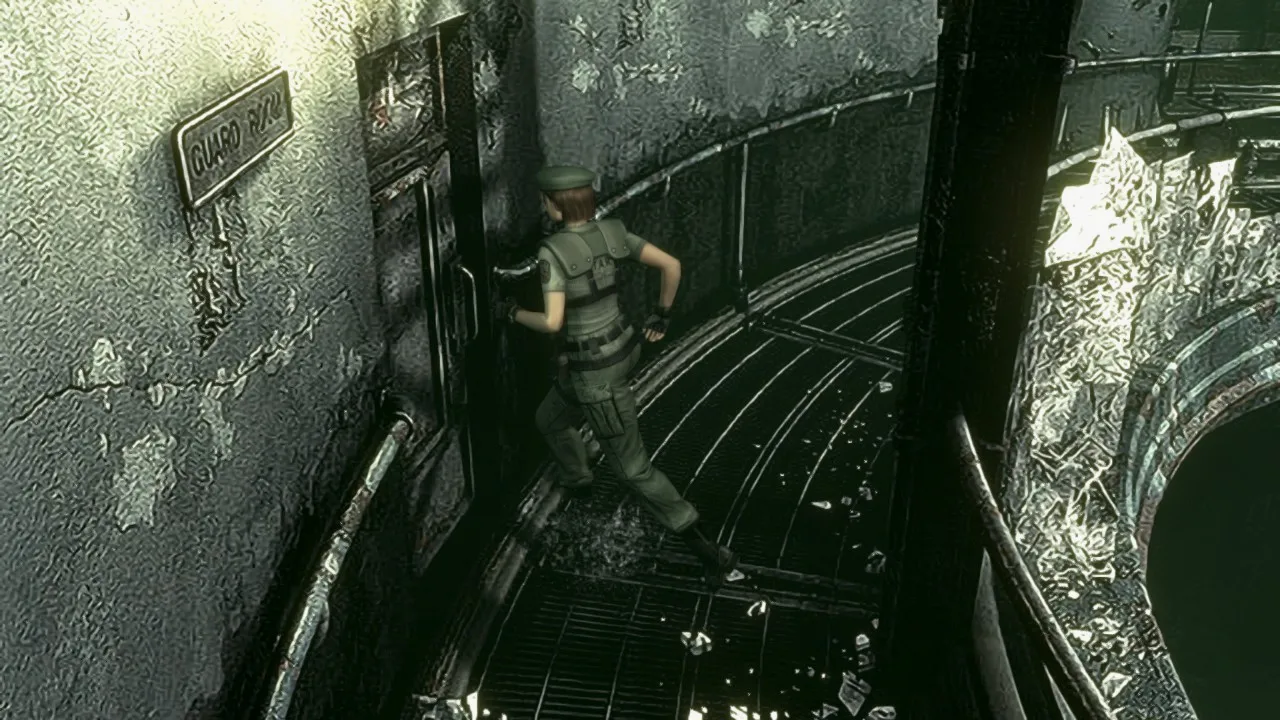 进去。