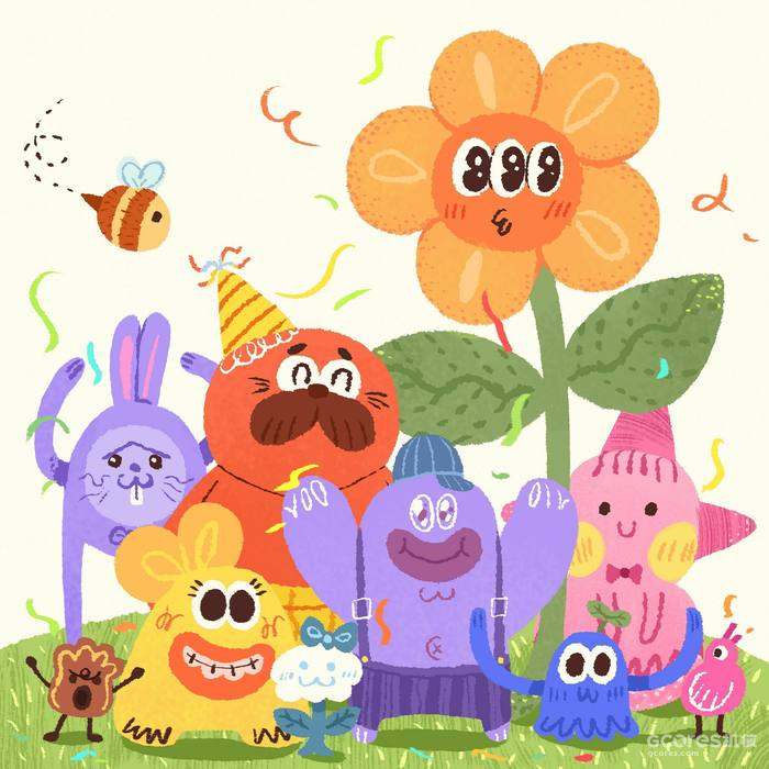 可爱插画在哪里 全都藏在你梦里 可爱插画在哪里 全都藏在你梦里