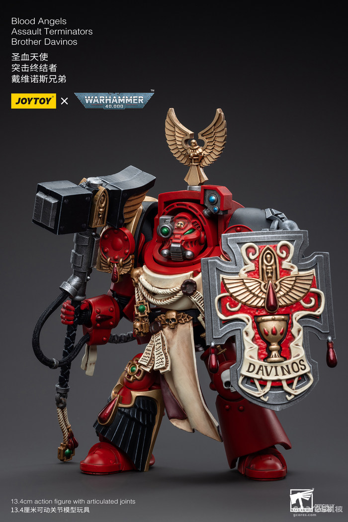 JOYTOY战锤40K多件新品公布:圣血天使终结者&原铸牧师参战 JOYTOY战锤40K多件新品公布:圣血天使终结者&原铸牧师参战