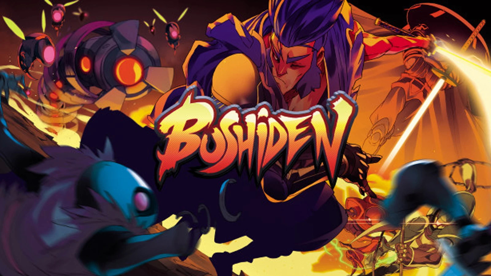 2D像素平台动作游戏《Bushiden》年内发售