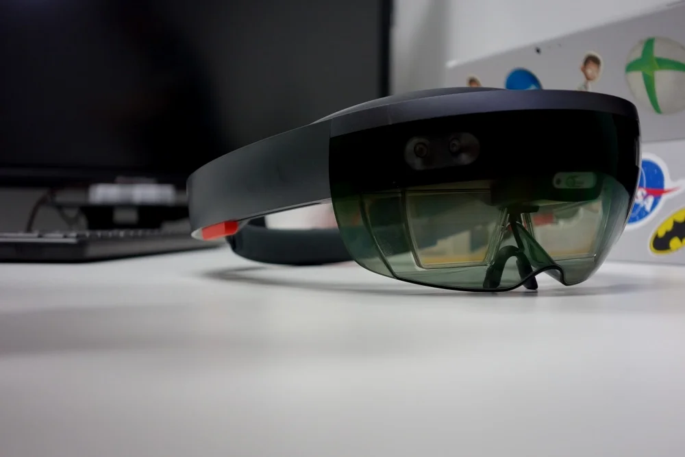 单位试用的Microsoft HoloLens