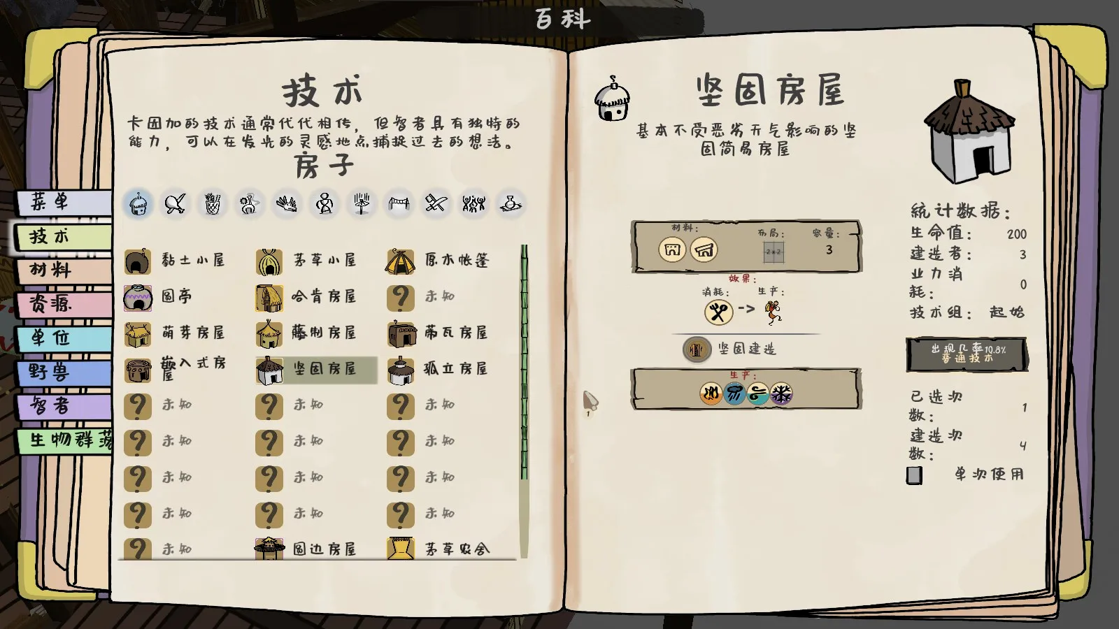 有很多各不相同的建筑