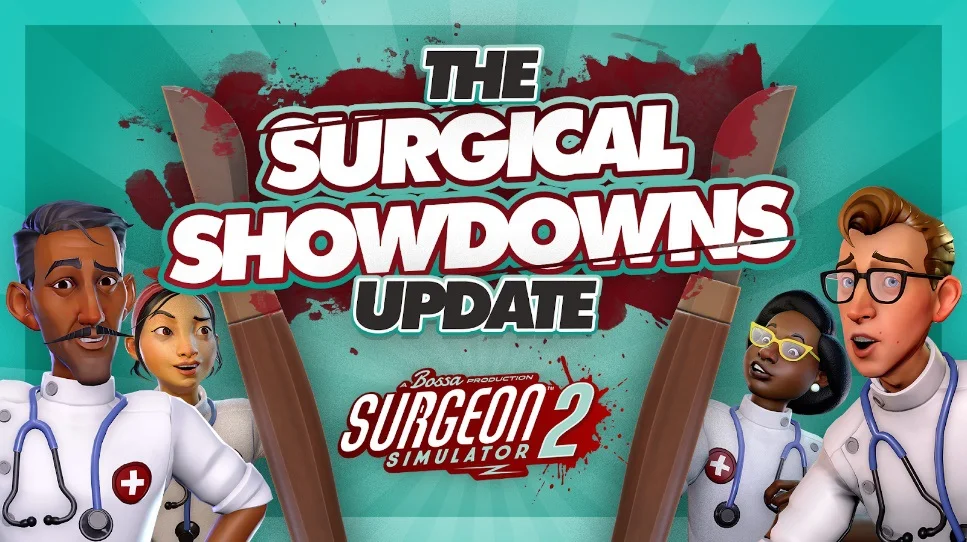 游戏《外科手术模拟2》今日更新，追加更多对战模式