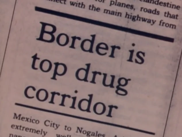 边境成为了毒品运输的绝佳走廊