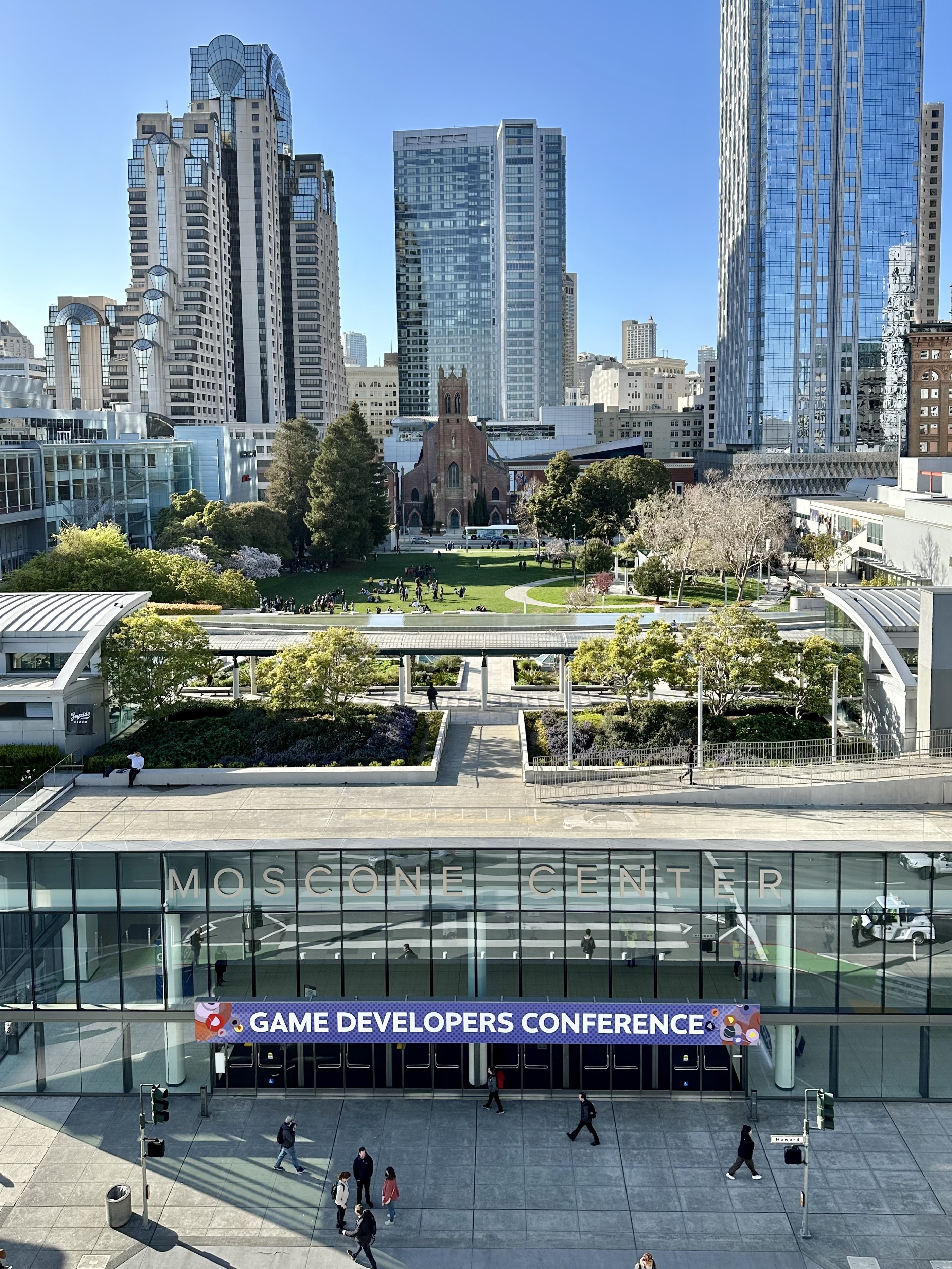 GDC 2023 像往年一样在旧金山的Moscone Center举行