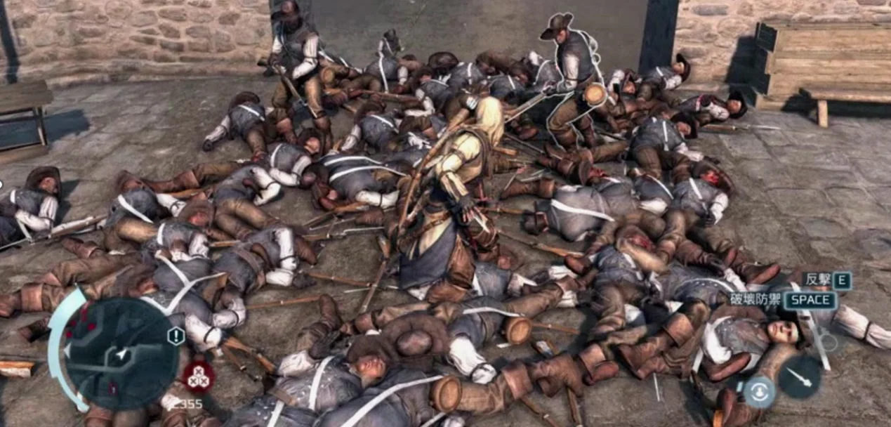 《刺客信条3》真实的潜入