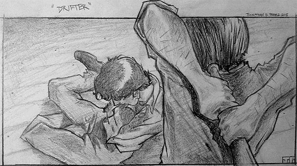 《Drifter》草稿分镜