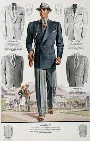 1930s其特色為寬大的褲裝