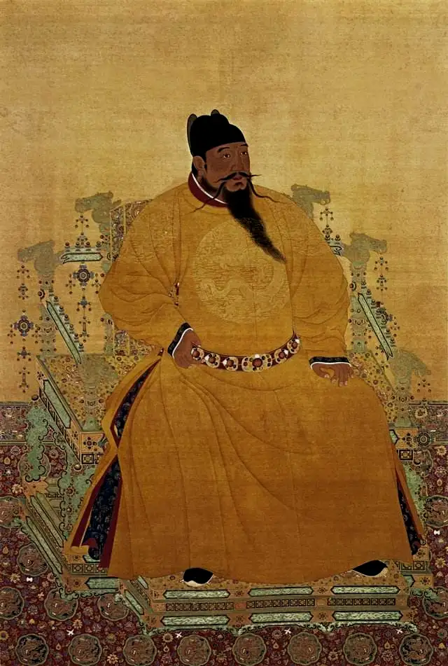 明成祖朱棣（1360年5月2日-1424年8月12日）