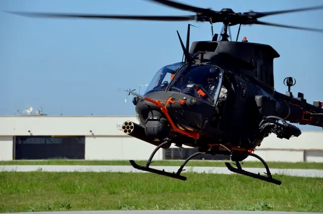 试飞中的OH-58F