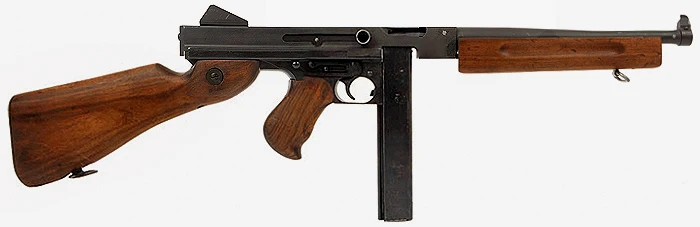 汤普森M1A1型，带30发弹匣 - .45 ACP