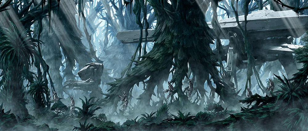 部分场景设定图