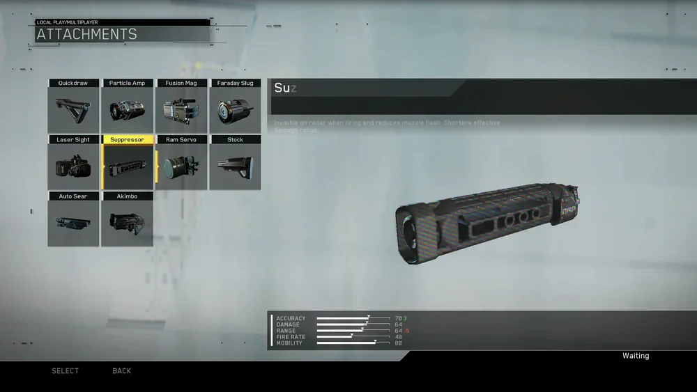 Suppressor 消音器